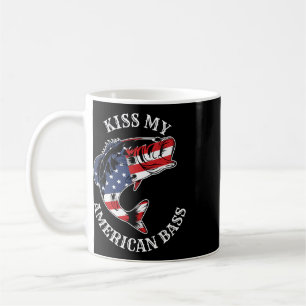 Caneca De Café Beije Meu B Americano - Patriota Caipira Divertido