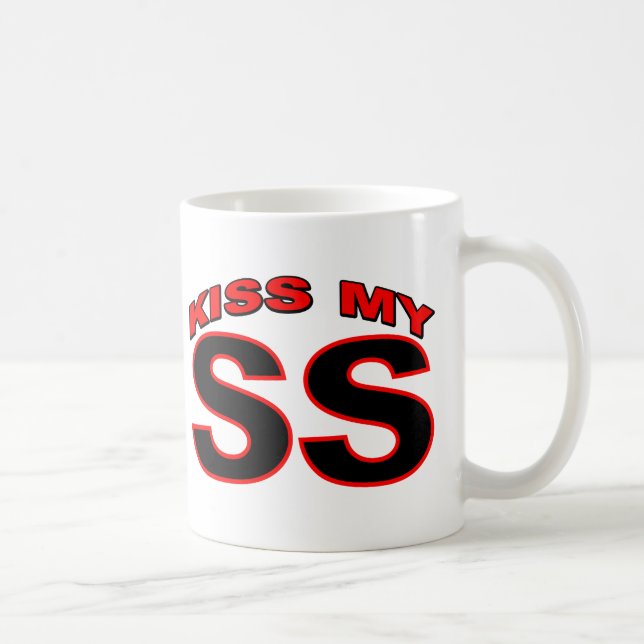 Caneca De Café Beije meus SS (Direita)