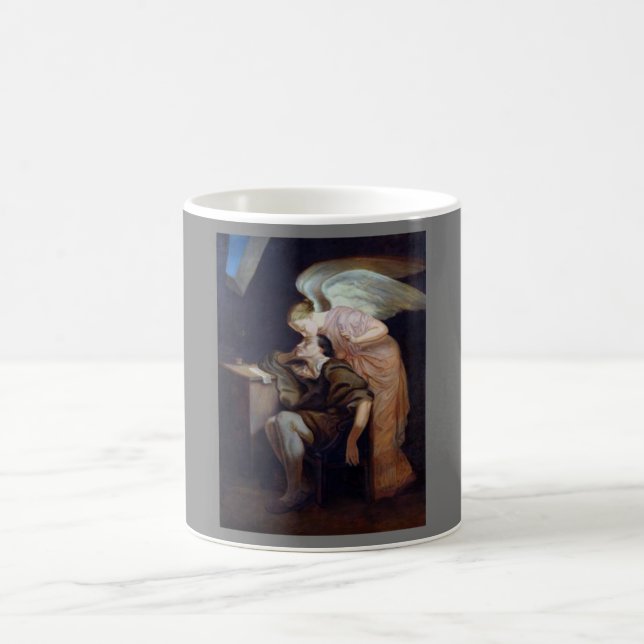 Caneca De Café Beijo da Musa de Paul Cezanne (Centro)
