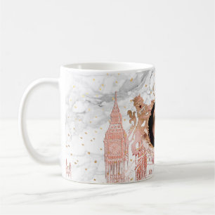 CANECA DE CAFÉ BEIJO DE CASAMENTO REAL, HARRY+MEGHAN