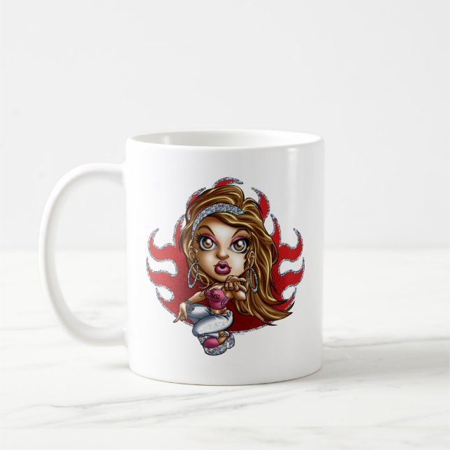 Caneca De Café Beijo Latino Beso (Esquerda)