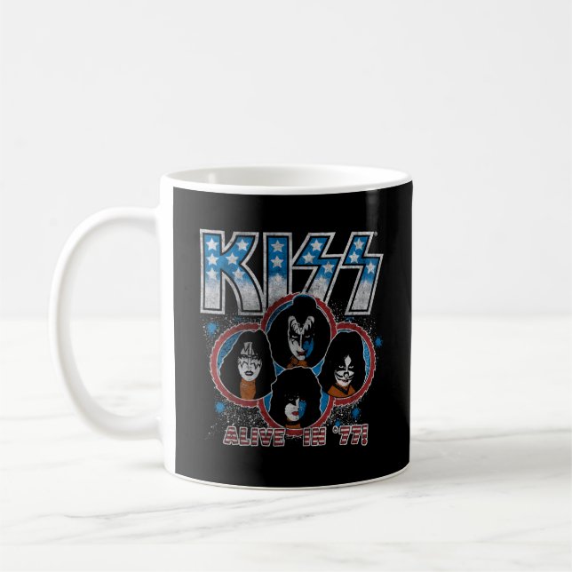 Caneca De Café Beijo Vivo Em 77 (Esquerda)