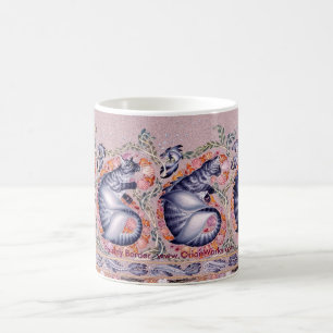 Caneca De Café Beira de Paisley, beira de Paisley,