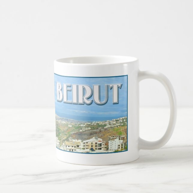 Caneca De Café Beirut Mug (Direita)