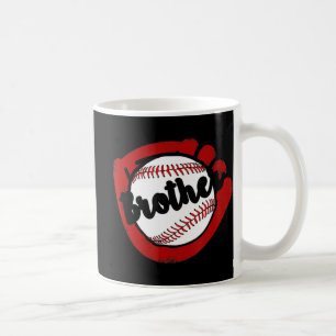 Caneca De Café Beisebol Brother para a Mãe do Sofball