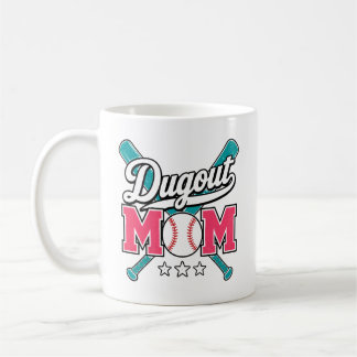 Caneca De Café Beisebol de Mãe do Dugout
