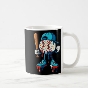 Caneca De Café Beisebol Estilo de Vida 101 Roupa Jovens Baseball