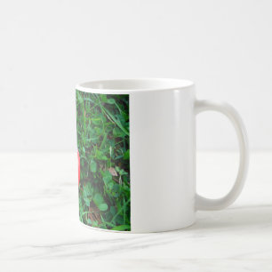 Caneca De Café Beisebol Vermelho e Azul com Pintura Branca