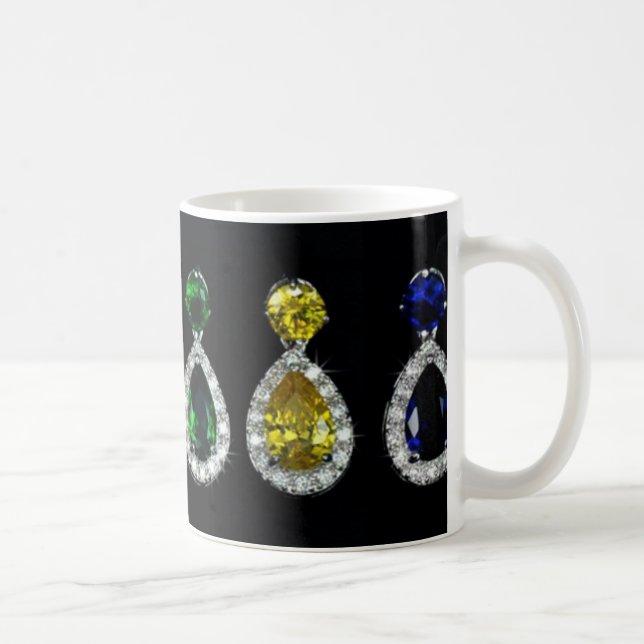 caneca de café bejeweled (Direita)