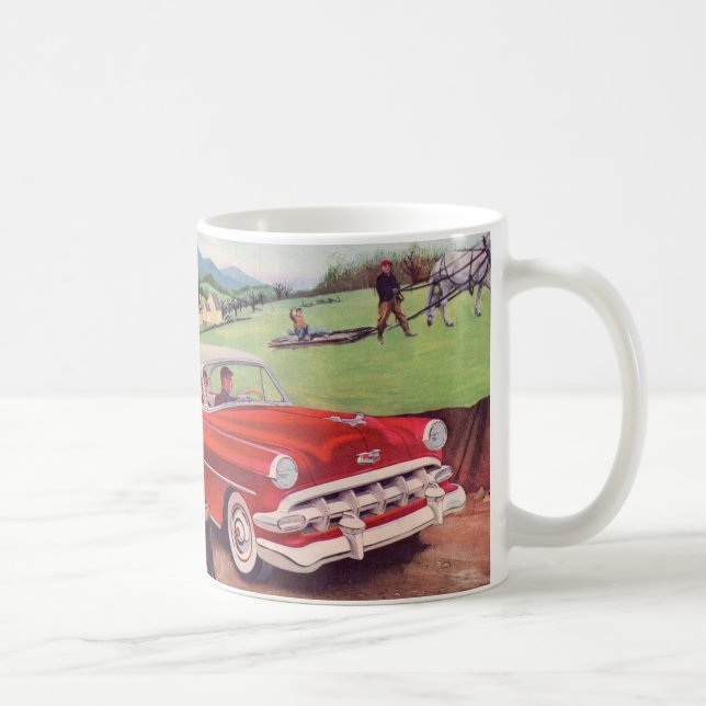 Caneca De Café Bel Air 1954 de Chevrolet (Direita)