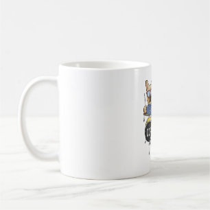 Caneca De Café Bela Banda de Rocha Tocando Violão Essencial T-Shi