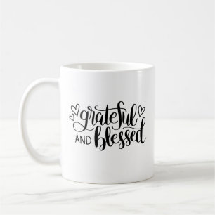 Caneca De Café Bela Citação Preta 