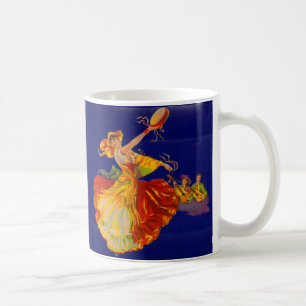 Caneca De Café bela dançarina espanhola