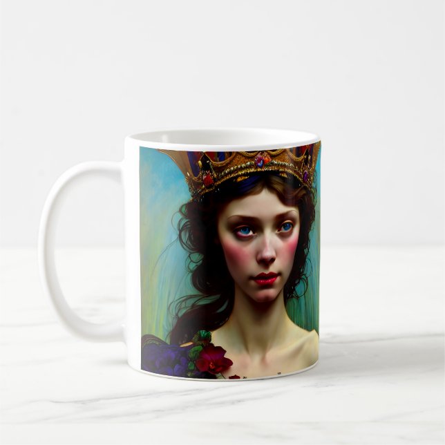 Caneca De Café Bela Fantasia Princesa Mug (Esquerda)