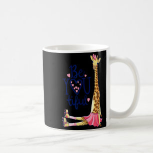 Caneca De Café Bela Girafa _ Incrível Seja Você Girafa Animal