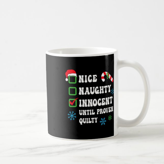 Caneca De Café Bela Inocente Adormecida Até Comprovada Culpa Engr (Direita)