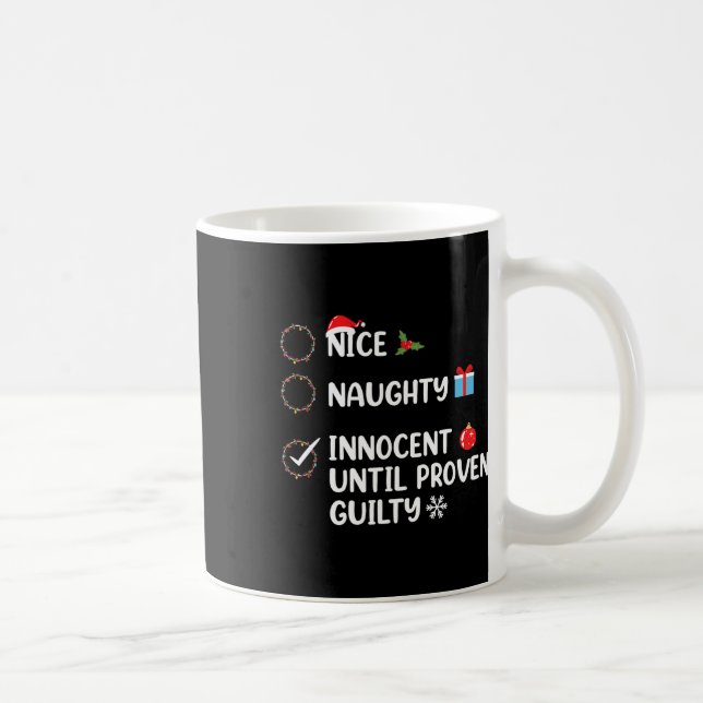 Caneca De Café Bela inocente, até prova de batismo. (Direita)
