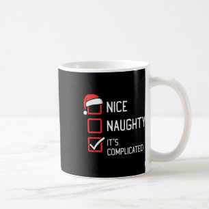 Caneca De Café Bela Lista Seu Natal Complicado 2
