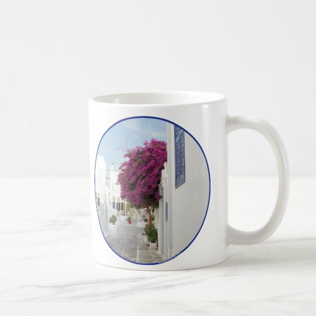 Caneca De Café Bela Mykonos (Direita)