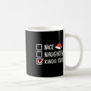 Caneca De Café Bela Papai noel de Natal, Engraçada E Engraçada