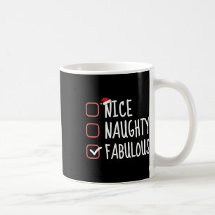 Caneca De Café Bela Papais noeis de Lista de Natal Engraçada C