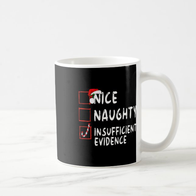 Caneca De Café Bela prova imprópria de Papais noeis de Natal (Direita)