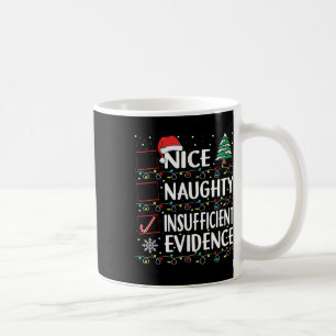 Caneca De Café Bela prova imprópria de Papais noeis de Natal