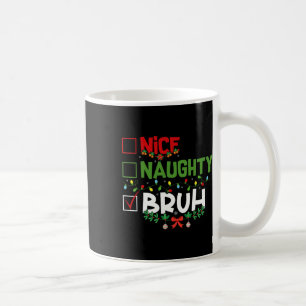 Caneca De Café Bela travessa Bruh Engraçado Natal Homens Mulheres