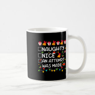 Caneca De Café Bela Vadia Uma Tentativa Foi Engraçada No Natal