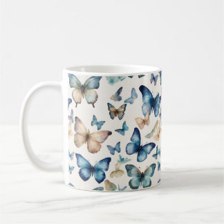 Caneca De Café Belas Borboletas