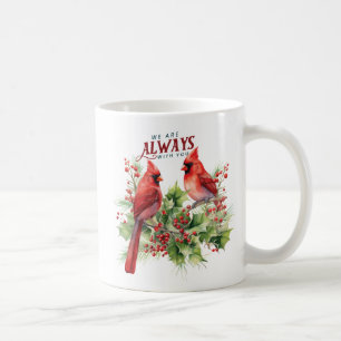 Caneca De Café Belas Cardinhas/Estamos Sempre Com Você