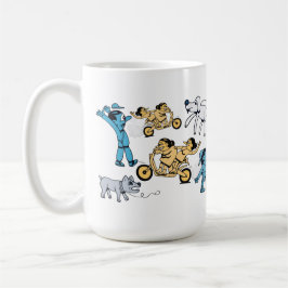 Caneca De Café Belas Cartoons. Camisa T