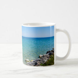 Caneca de Café Belas Cores do Lago Huron