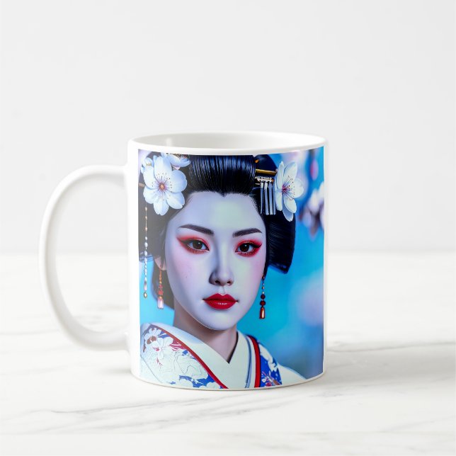 Caneca De Café Beleza de Geisha Serenidade (Esquerda)