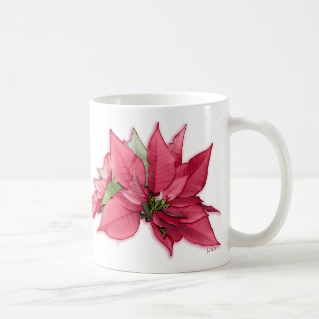 Caneca De Café Beleza de incandescência (Direita)