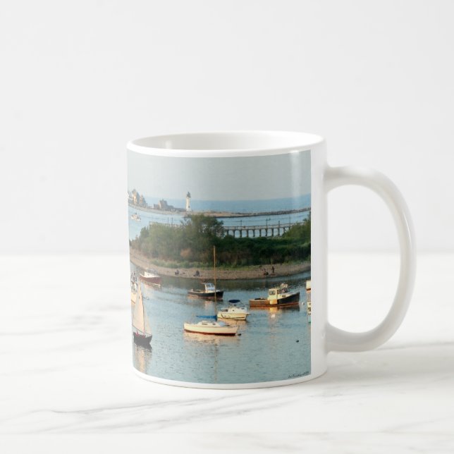 Caneca De Café Beleza de Scituate (Direita)