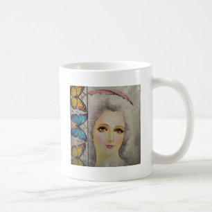 Caneca De Café Beleza e borboletas