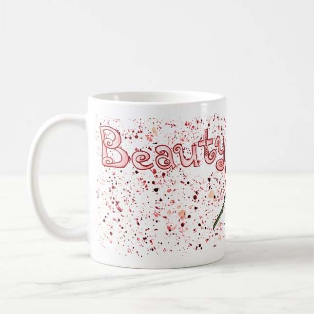 Caneca De Café Beleza e Inteligência (Esquerda)