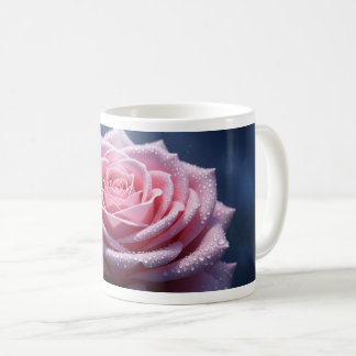 Caneca De Café Beleza Eetérea: A rosa rosa