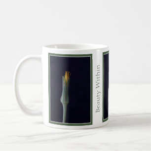 Caneca De Café Beleza Moderna Dentro da Flor Silvestre, Personali