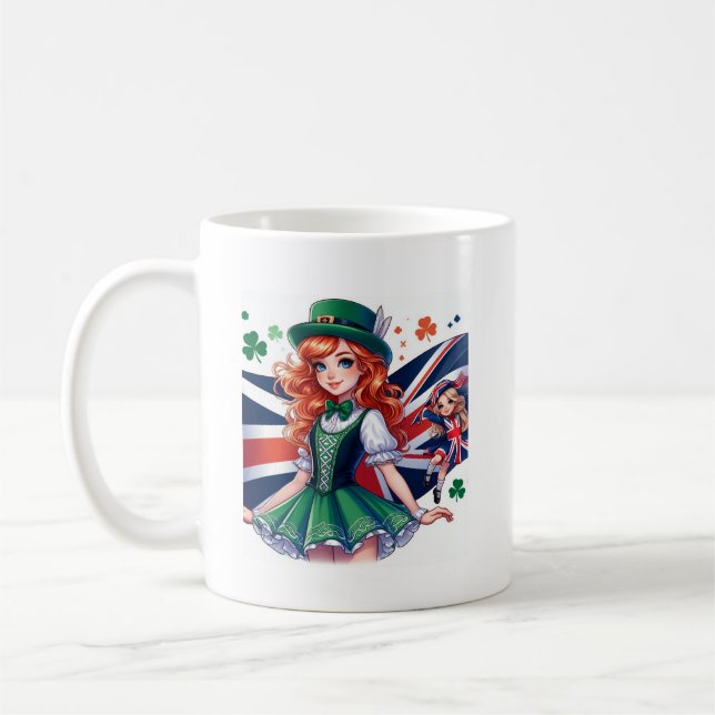 Caneca De Café Belfast Vibes Traditions (Esquerda)