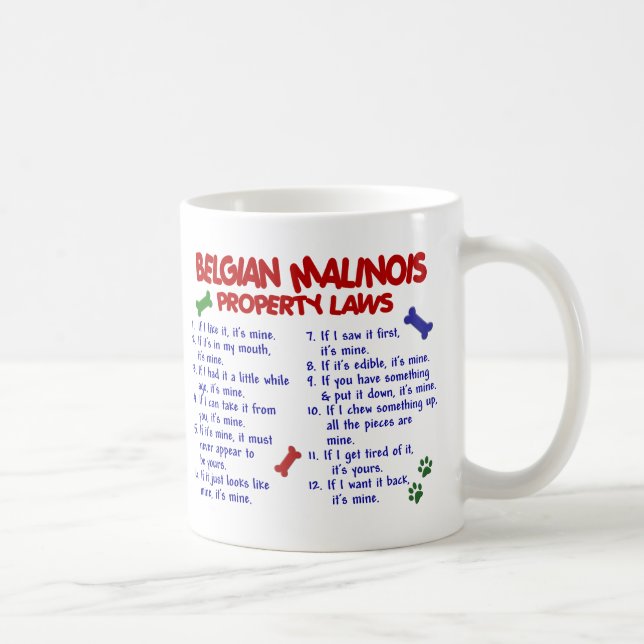 CANECA DE CAFÉ BELGA MALINOIS PL2 (Direita)