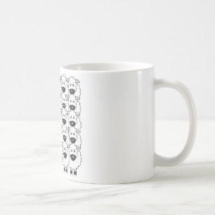 Caneca De Café Belga Tervuren nos carneiros