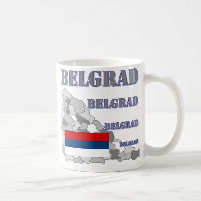 Caneca De Café Belgrado (Direita)