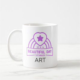 Caneca De Café Belíssimo Dia Para Aprender PROFESSOR DE ARTE 