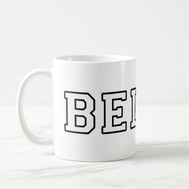 Caneca De Café Belize (Esquerda)
