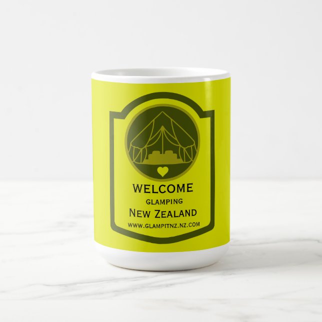 Caneca De Café Bell Tent Glamping Business (Centro)