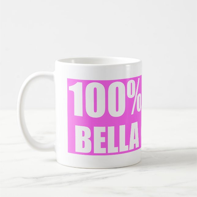 Caneca De Café Bella name (Esquerda)