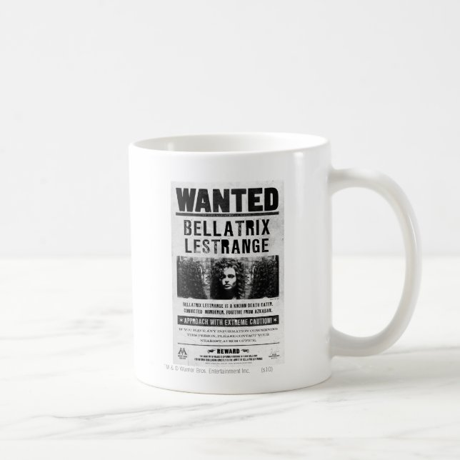 Caneca De Café Bellatrix Lestrange Poster (Direita)