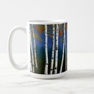 Caneca De Café Belo Aniversário de outono